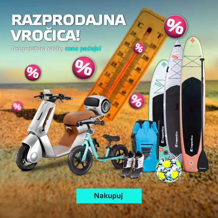 RAZPRODAJNA VROČICA! Temperatura raste, cene padajo!