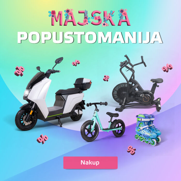 MAJSKA POPUSTOMANIJA! Maj je tu in z njim tudi neustavljivi popusti!