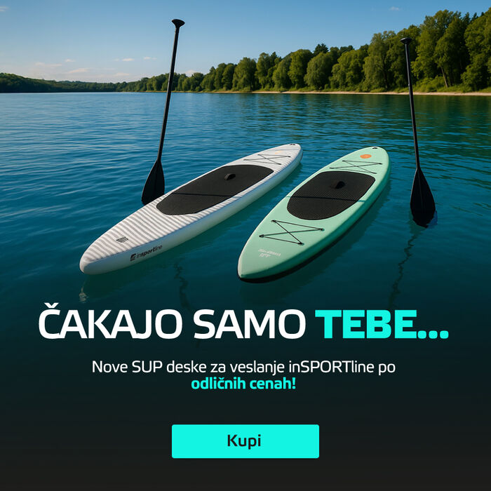 Nove SUP deske za veslanje inSPORTline čakajo samo tebe!