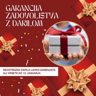 Garancija zadovoljstva z darilom