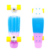 Pennyboard WORKER Sunbow 22" - vijoličasto-modro-bela