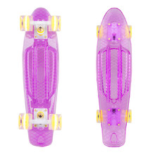 Penny board WORKER Transpy 300 22" s svetlečimi kolesi