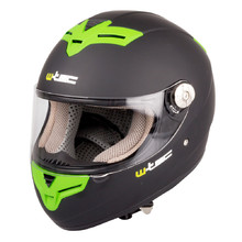 Moto čelada W-TEC V105 - črna-zelena
