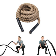 Fitnes vrv inSPORTline WaveRope Base 40 mm - 9 m