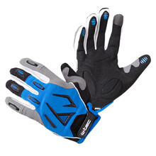 Motokros rokavice W-TEC Atmello - modra