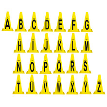 Plastični stožci inSPORTline Alphabet 23 cm