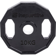 Gumirana olimpijska utež inSPORTline Ruberton 10 kg