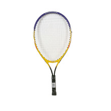 Otroški teniški lopar Spartan Alu 58 cm - rumena-vijolična