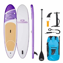 SUP Deska za veslanje z dodatki WORKER WaveTrip 10'6" G2 - Wisteria Violet
