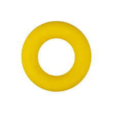 Rubber Ring inSPORTline Grip 90 - rumena