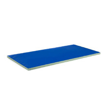 Tatami blazina inSPORTline Kepora R200 200x100x4 cm - modra-siva