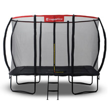 trampolin z zaščitno mrežo inSPORTline QuadJump PRO 244*335 cm