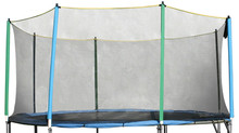 Zaščitna mreža za trampolin brez cevi 366 cm 4 noge