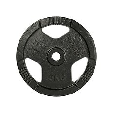 Litoželezna utež inSPORTline Hamerton Black 5 kg 30 mm