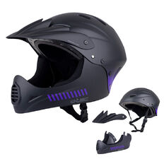 Downhill čelada W-TEC Campanero Noir Violet