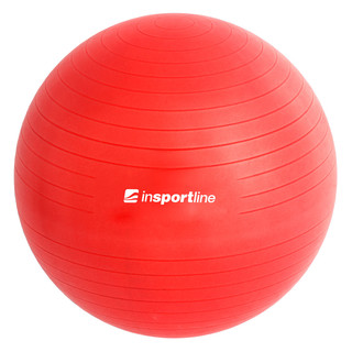 Gimnastična žoga inSPORTline Top Ball 75 cm - rdeča