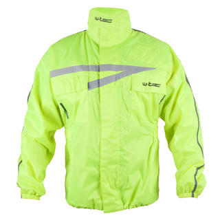 Moto dežna jakna W-TEC Rainy - fluo žlutá