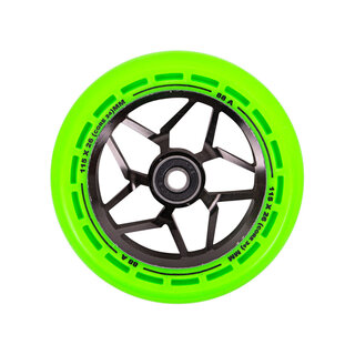 Kolo LMT L Wheel 115 mm z ABEC 9 ležaji - par - črna-zelena