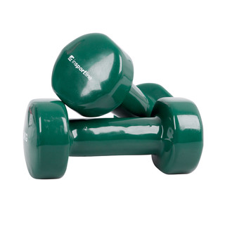 2 x 3kg inSPORTline Set Vinyl Uteži