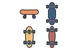 Boardy glede na namen