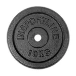 Litoželezna inSPORTline Castblack utež - kolut 10 kg
