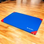 Gimnastična blazina inSPORTline Gabyk T90 200x120x6 cm - modra
