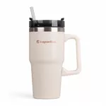 Termo skodelica inSPORTline Teasara 600 ml - bež