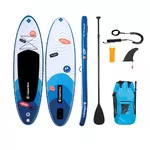 SUP Deska za veslanje z dodatki inSPORTline Wavelet 9'6" - modra