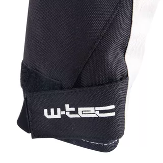 Ženska moto jakna W-TEC Lucina - šedá-krémově bílá