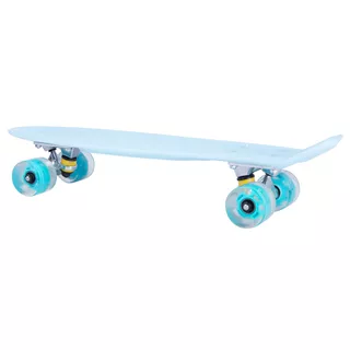 Svetleči pennyboard WORKER Lumy 22" - roza