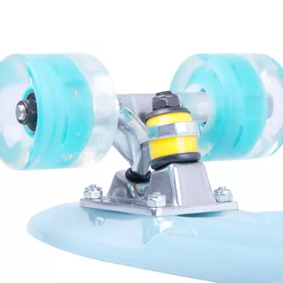 Svetleči pennyboard WORKER Lumy 22" - roza