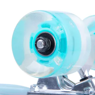 Svetleči pennyboard WORKER Lumy 22" - roza