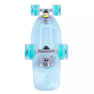 Svetleči pennyboard WORKER Lumy 22" - roza