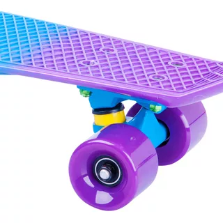 Pennyboard WORKER Sunbow 22" - zeleno-modro-vijoličasta