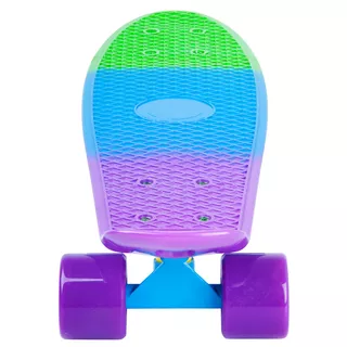 Pennyboard WORKER Sunbow 22" - zeleno-modro-vijoličasta