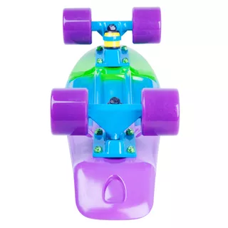 Pennyboard WORKER Sunbow 22" - zeleno-modro-vijoličasta