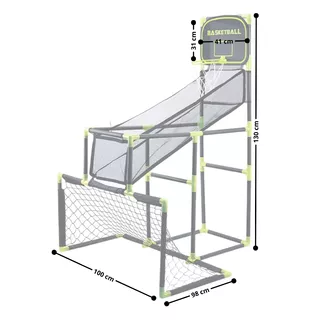 Otroški igralni set 3v1 inSPORTline SCS510