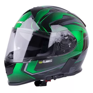 Moto čelada W-TEC V126 - zelena