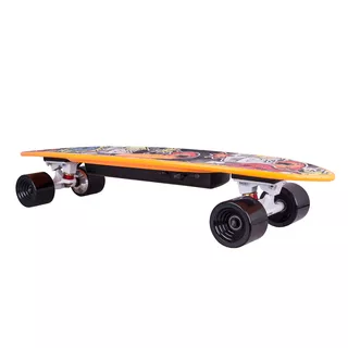 Električni longboard WORKER Smuthrider - črna-oranžna