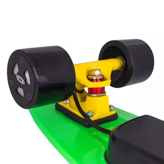 Električni longboard WORKER Smuthrider - črna-oranžna