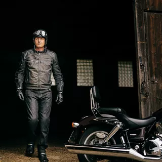 Men's moto jacket W-TEC Flipside