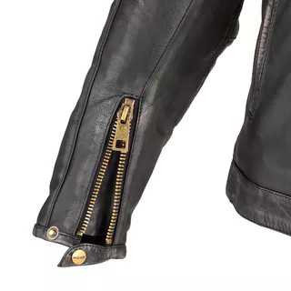 Moška usnjena moto jakna W-TEC Suit - vintage černá