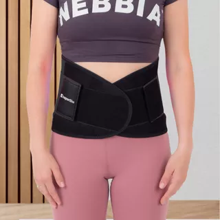 Neoprenski pas inSPORTline Waistrim - črna