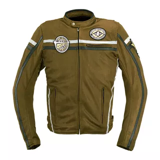 Moška moto jakna W-TEC Bellvitage Brown Chameleon - khaki chameleon