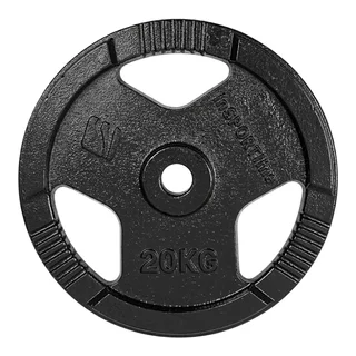 Litoželezna utež inSPORTline Hamerton Black 20 kg 30 mm