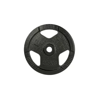 Litoželezna utež inSPORTline Hamerton Black 2,5 kg 30 mm