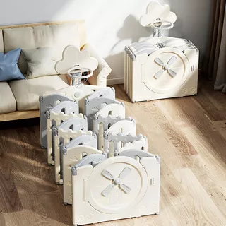 Plastična ograja inSPORTline Bufalino 10+2 127x160x64 cm
