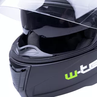 Moto čelada W-TEC NK-839 - S-Cape White Red