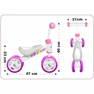 Otroško kolo Skids Control Baby Walker Girl
