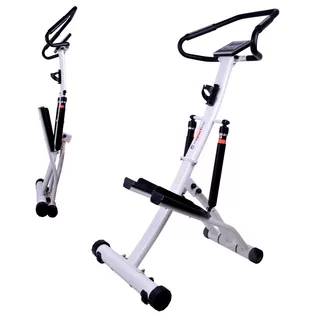 Steper inSPORTline Bailar - bela - bela